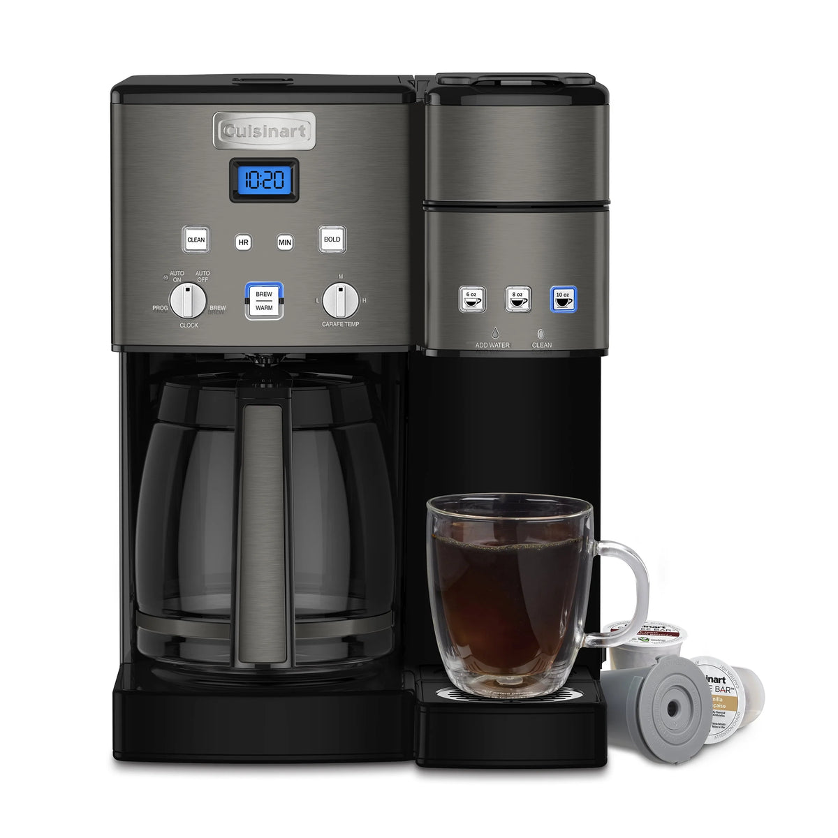 12 Cup Coffeemaker and Single-Serve Brewer J79714