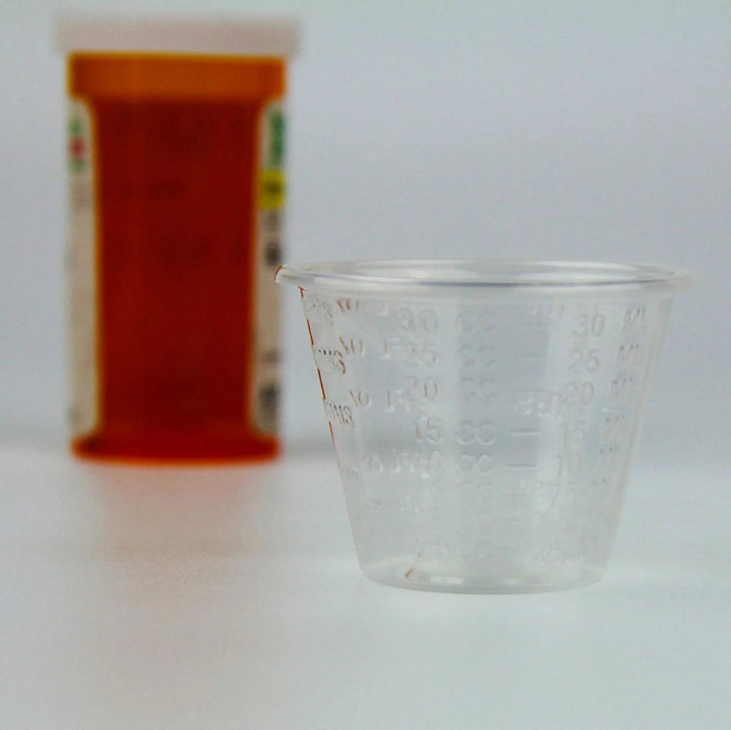 1 oz Disposable Polypropylene Medicine Cups, 1000 Cups A80267