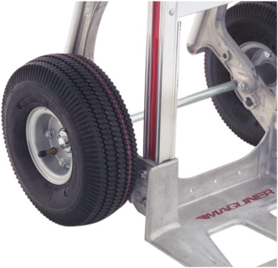 10" x 3.5" Pneumatic Wheel for Hand Truck (2 Pack) I7966