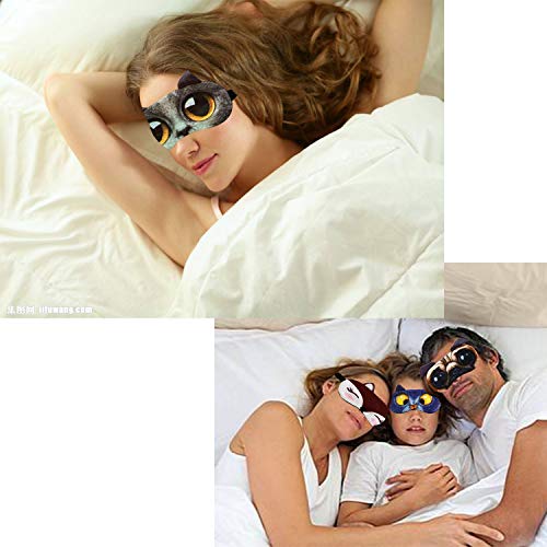12 Pack Animal Sleep Eye Mask T4457