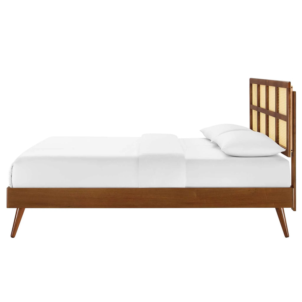King Size Wood Platform Bed Frame E686
