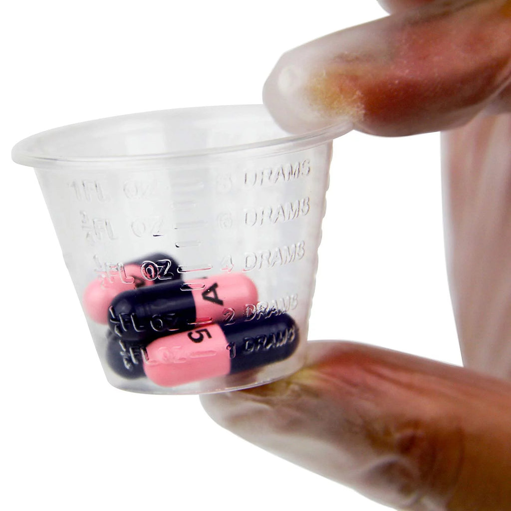 1 oz Disposable Polypropylene Medicine Cups, 1000 Cups A80267