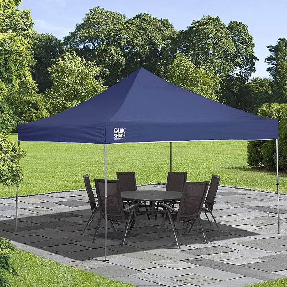 12' x 12' Blue Pop Up Outdoor Canopy 2 Pack Y525636