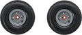 10" x 3.5" Pneumatic Wheel for Hand Truck (2 Pack) I7966