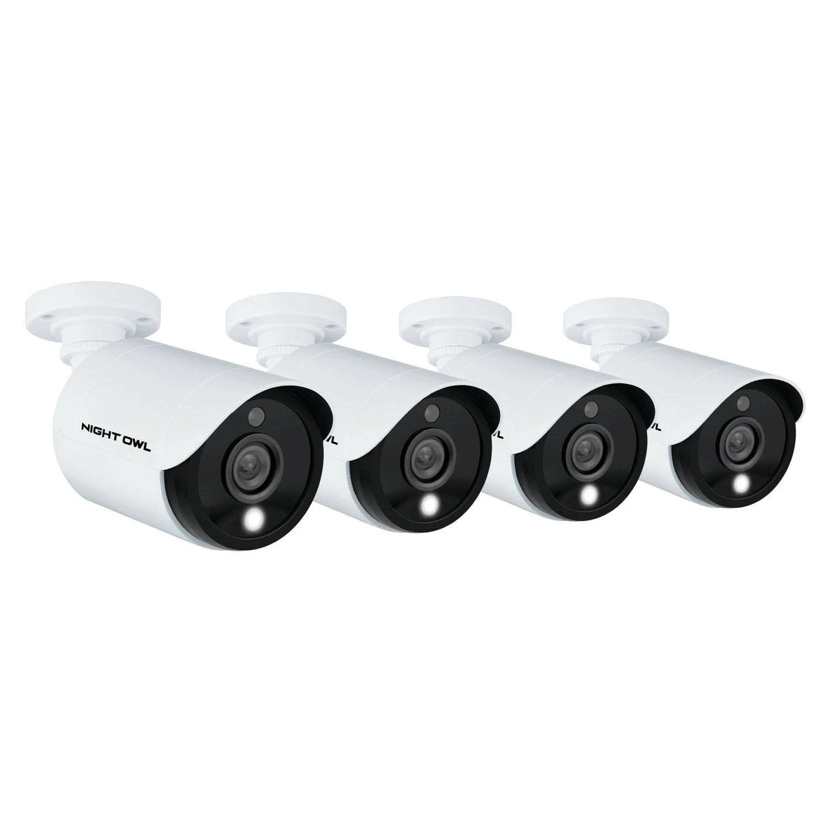 1080p Wired Cameras with Built-in Spotlights (4-Pack) U75694