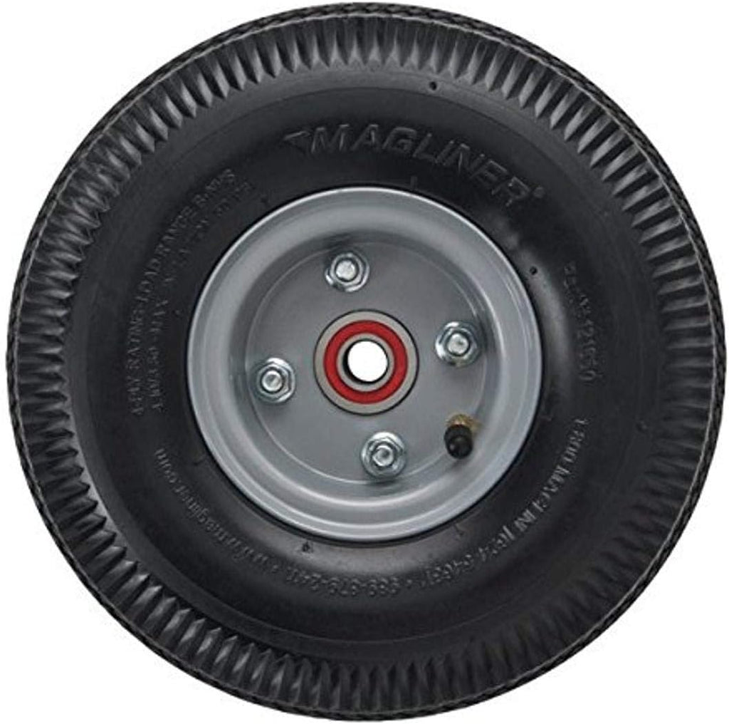 10" x 3.5" Pneumatic Wheel for Hand Truck (2 Pack) I7966