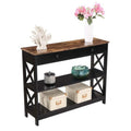 1 Drawer Console Table with Shelves U8326