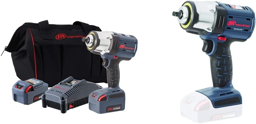 1/2" Cordless Impact Wrench with Battery Kit, Brushless Motor, 1500 ft/lbs Nut Busting Torque T7659