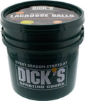 Yellow 36 Pack Lacrosse Ball Bucket O88603