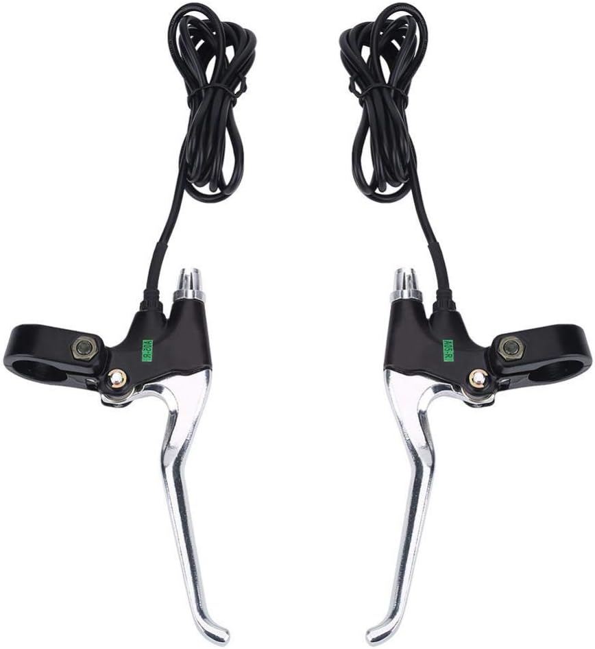 1 Pair 2 Wires Universal Left Right Brakes E Bike Brake Lever Replacement Parts R182103