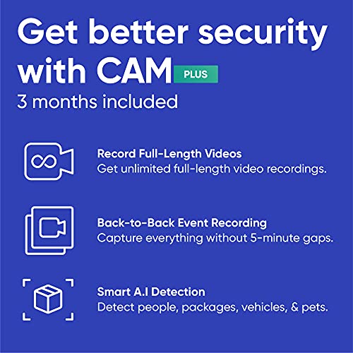 1080p Pan/Tilt/Zoom Wi-Fi Smart Home Security Camera with Color Night Vision, 2-Way Audio L8915