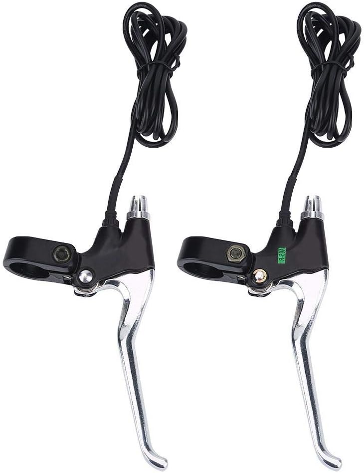 1 Pair 2 Wires Universal Left Right Brakes E Bike Brake Lever Replacement Parts R182103