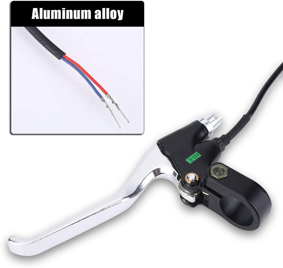 1 Pair 2 Wires Universal Left Right Brakes E Bike Brake Lever Replacement Parts R182103