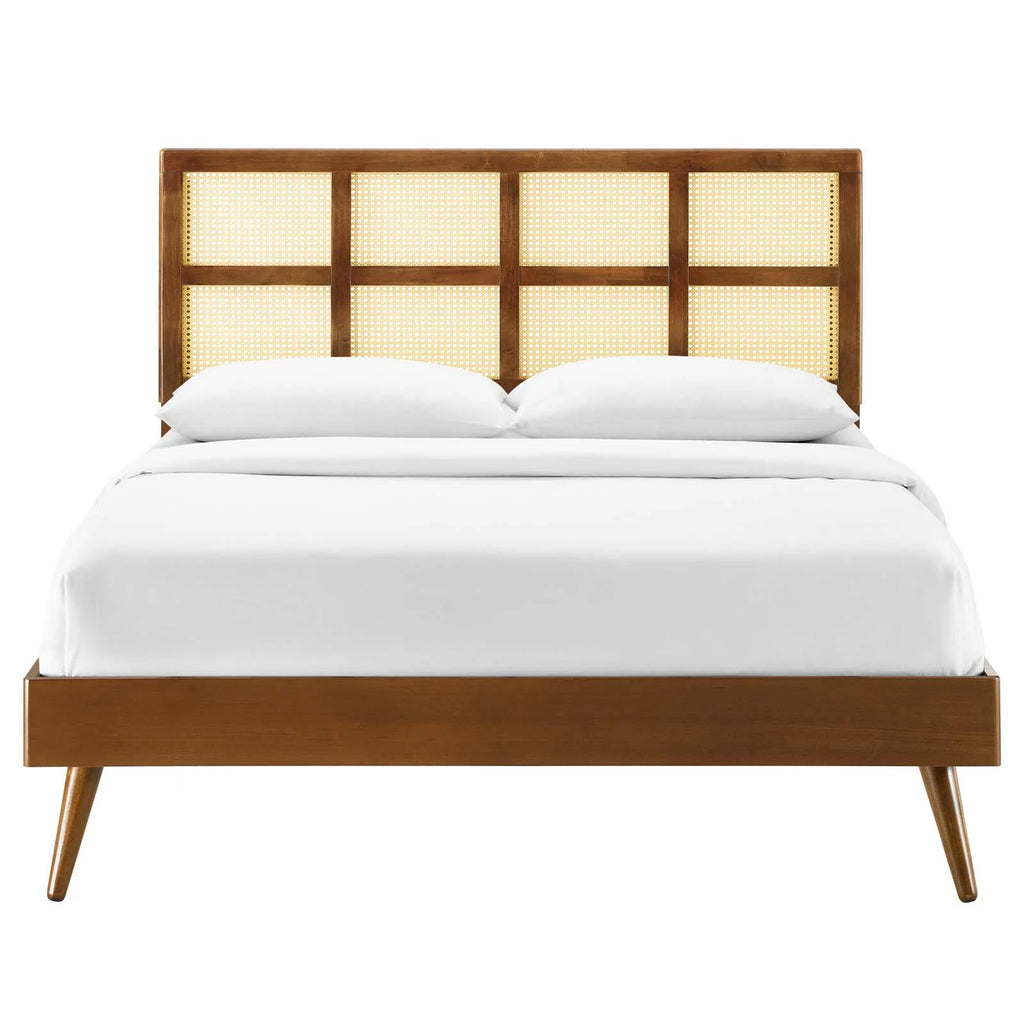 King Size Wood Platform Bed Frame E686
