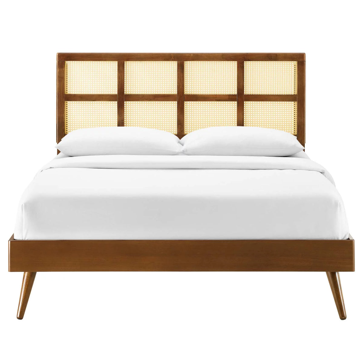 King Size Wood Platform Bed Frame E686