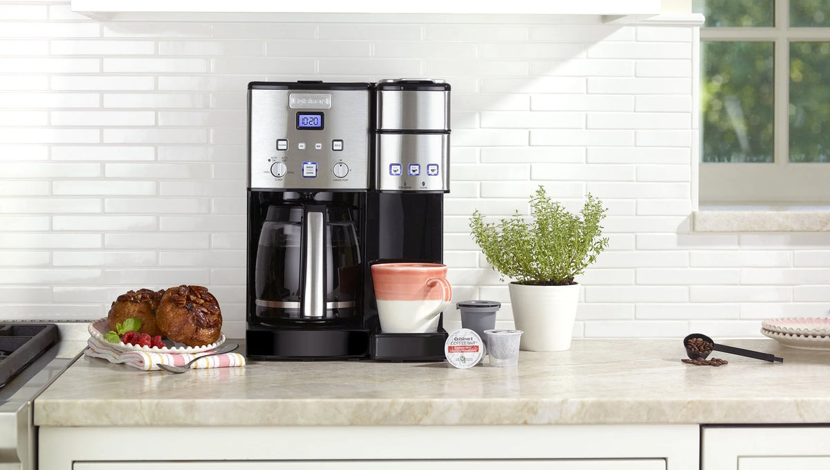 12 Cup Coffeemaker and Single-Serve Brewer J79714