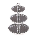 1/12 Dollhouse Miniature 3 Layer Metal Desserts Snack Rack Stand R9150
