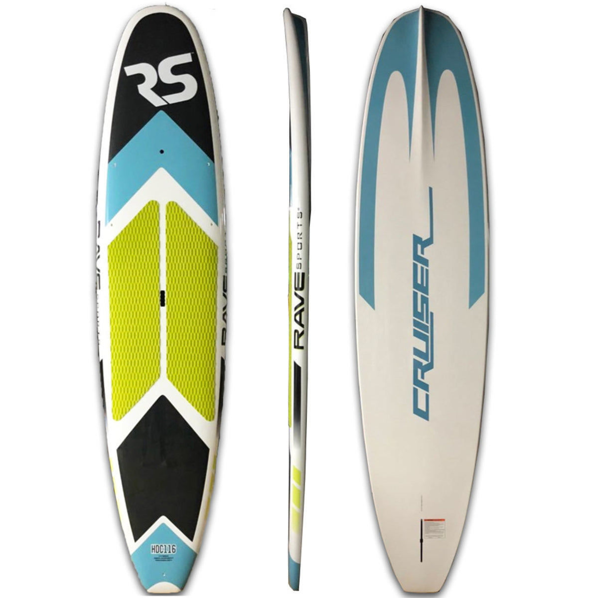 11'6" SUP Electric Lime Z5957