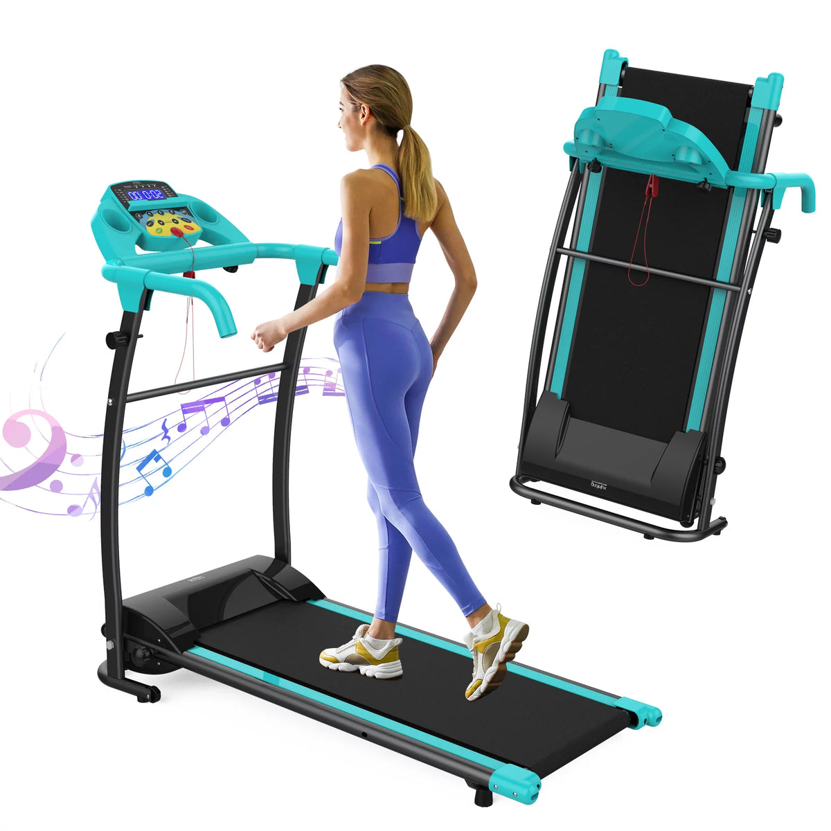 1000W Portable Foldable Treadmill D9463